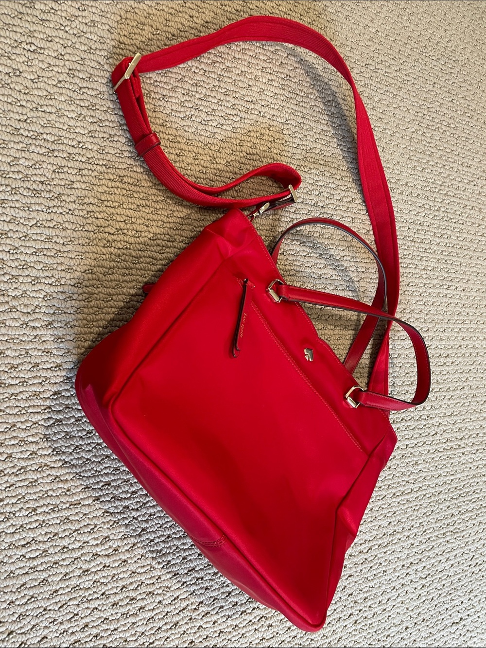 Red kate spade Convertible Shoulder Bag